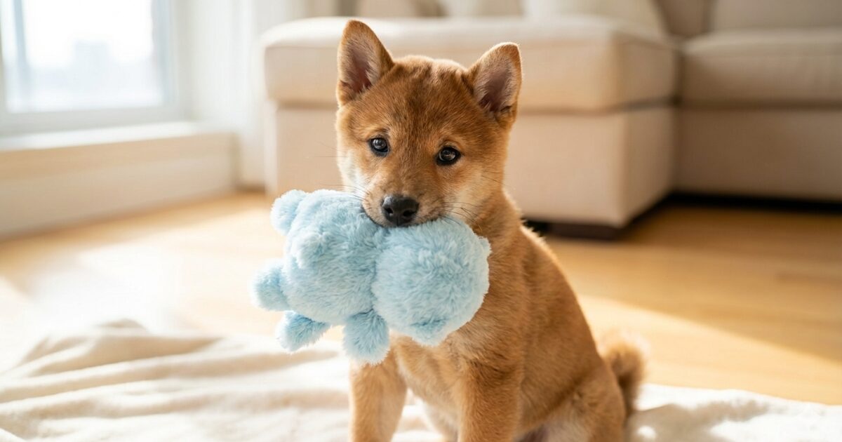 子犬の甘噛みはいつまで？叱らずにやめさせる方法と安心ステップをやさしく解説のアイキャッチ画像